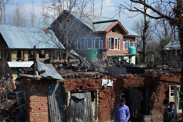 Srinagar March 03: In occupied Kashmir Indian troops in their fresh act of state terrorism martyred three Kashmiri youth in Tral town today