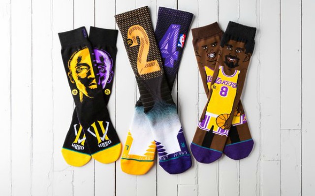 Stance's Kobe-themed socks