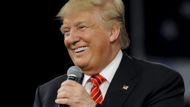 US Republican presidential candidate Donald Trump