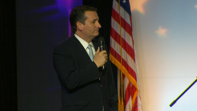 Ted Cruz campaigns in Houston