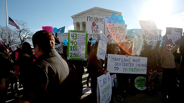 Supreme Court Hears Arguments In Challenge To Texas Abortion Law