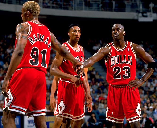 The 72-10 Bulls went on to win six NBA Championships