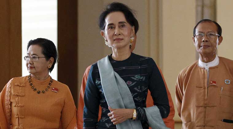 The list only contains the names including National League for Democracy Party leader Aung San Suu Kyi’s