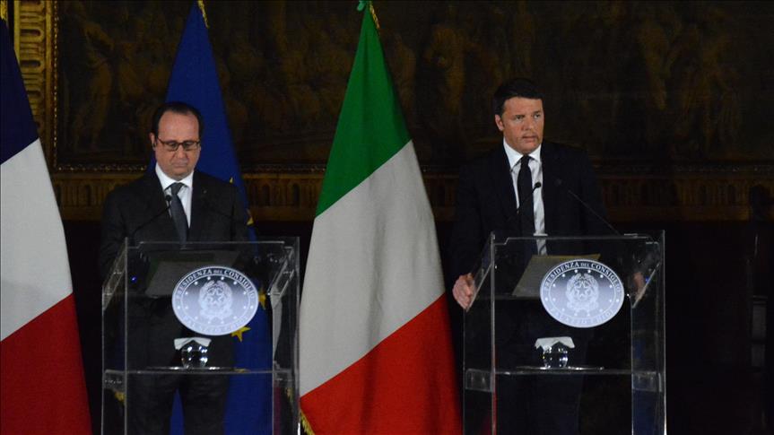 Italy France satisfied with Turkey-EU plan for refugees