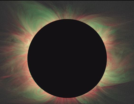 NASA scientists will do an experiment during Tuesday's total solar eclipse using a new instrument to measure polarized light from the sun's faint atmosphere the corona in order to study the temperature and speed of electorns