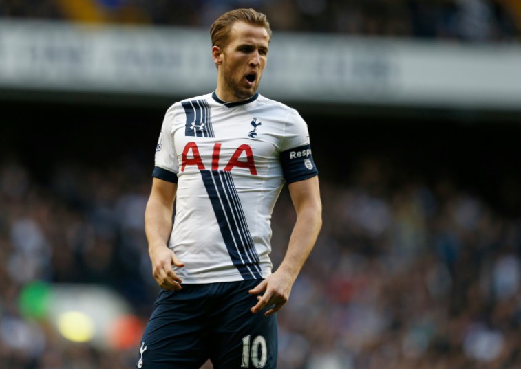 AFP  File  Ian Kington Tottenham Hotspur's English striker Harry Kane north London club Spurs's leading goalscorer this season injured his nose during last weekend's FA Cup defeat by Crystal Palace