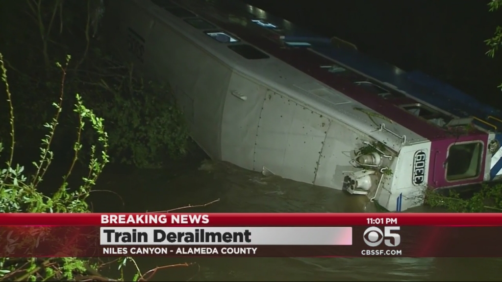 Train Derailment Leaves 14 Passengers Injured