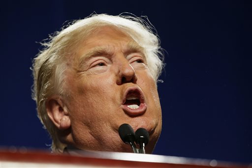 Republican presidential candidate Donald Trump speaks to supporters during a rally in Fort Worth Texas. To his supporters the business career of Trump shows hes got the decisiveness and smarts to lead the country