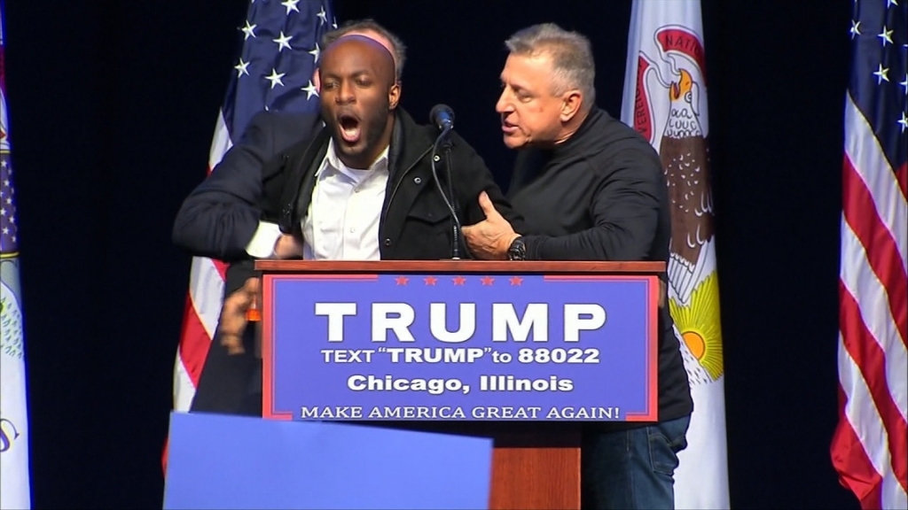 Donald Trump's campaign rally in Chicago on Friday was postponed amid growing security concerns. Several fights between Trump supporters and protesters could be seen after the announcement as a large contingent of Chicago police officers moved in