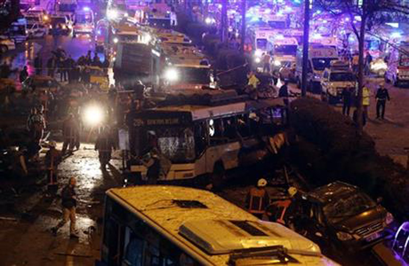 Car bomb explosion in Turkey