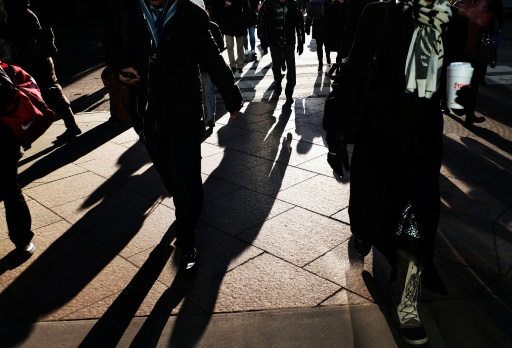 AFP  File  Jewel Samad. In keeping with the record of strong hiring in US industry over the past two years new jobless claims have now held below 300,000 a week for 55 straight weeks the best streak since 1973