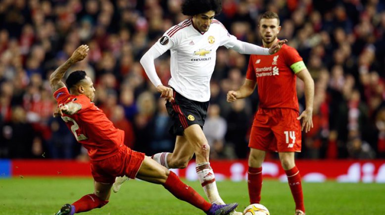 United go down at Anfield in Europa League