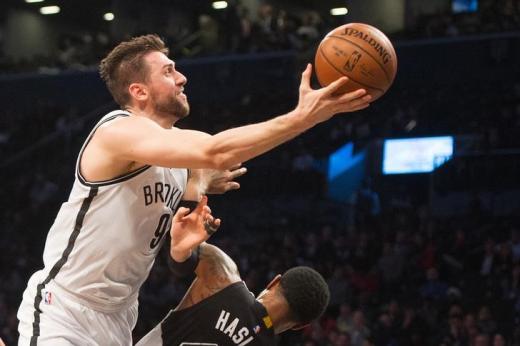 Andrea Bargnani of the Brooklyn Nets