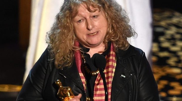 Winner for best costume design Jenny Beavan