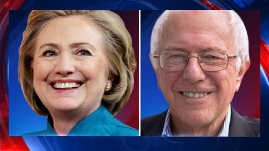 Clinton, Sanders tangle on economy in Democratic debate