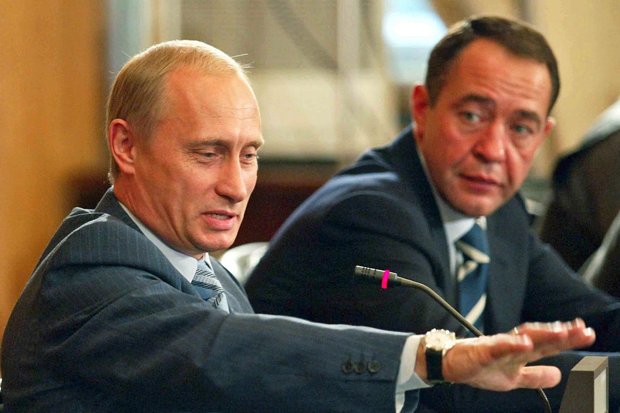 Mikhail Lesin right was a close confidant of President Putin serving both as media adviser and minister
Reuters