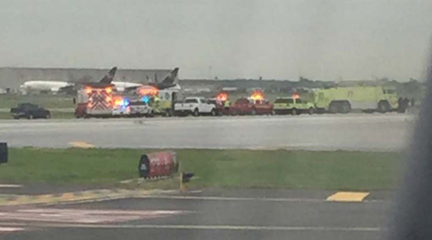 A flight from Richmond made an emergency landing in Philadelphia on Friday