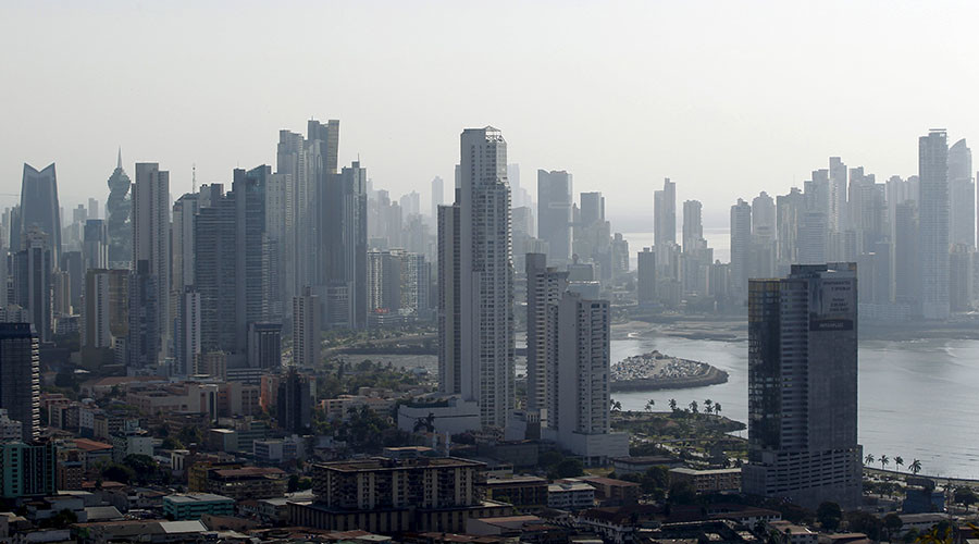 A general view of the skyline of Panama City