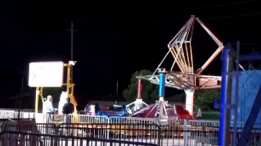 A teen girl was killed when she was ejected from the Sizzler carnival ride in El Paso Texas