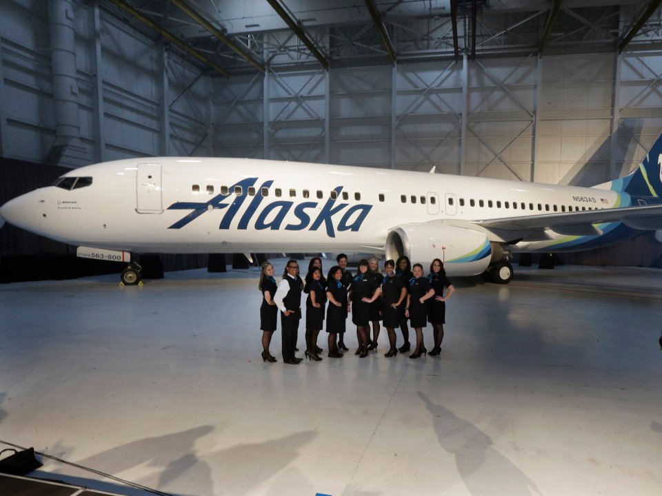 Alaska Airlines Boeing 737