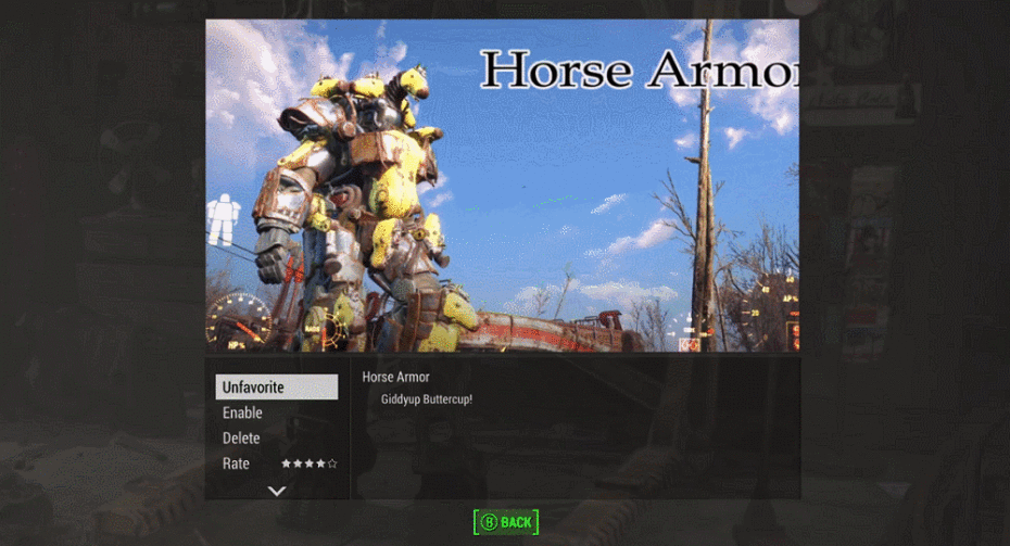 Horse armor is back