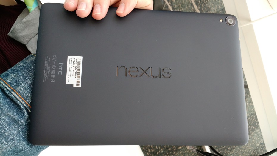 The HTC-built Nexus 9 tablet