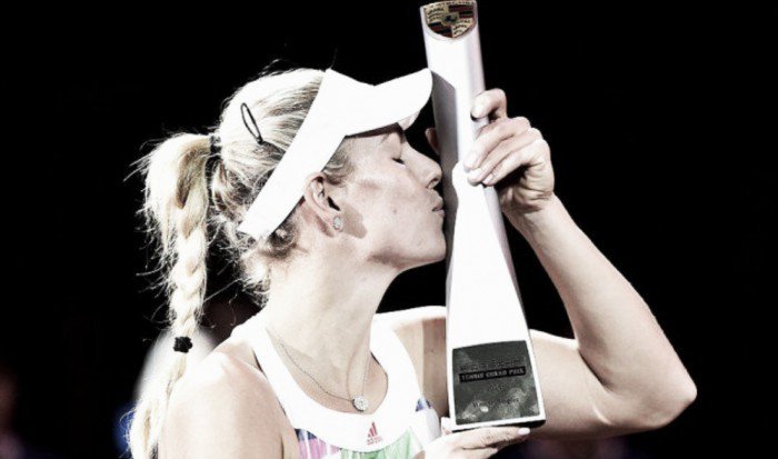 WTA Stuttgart Angelique Kerber defeats Laura Siegemund in all German final to win second-straight Stuttgart title