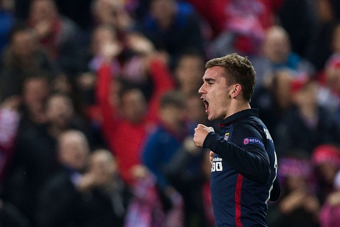 Atletico Madrid striker Antoine Griezmann