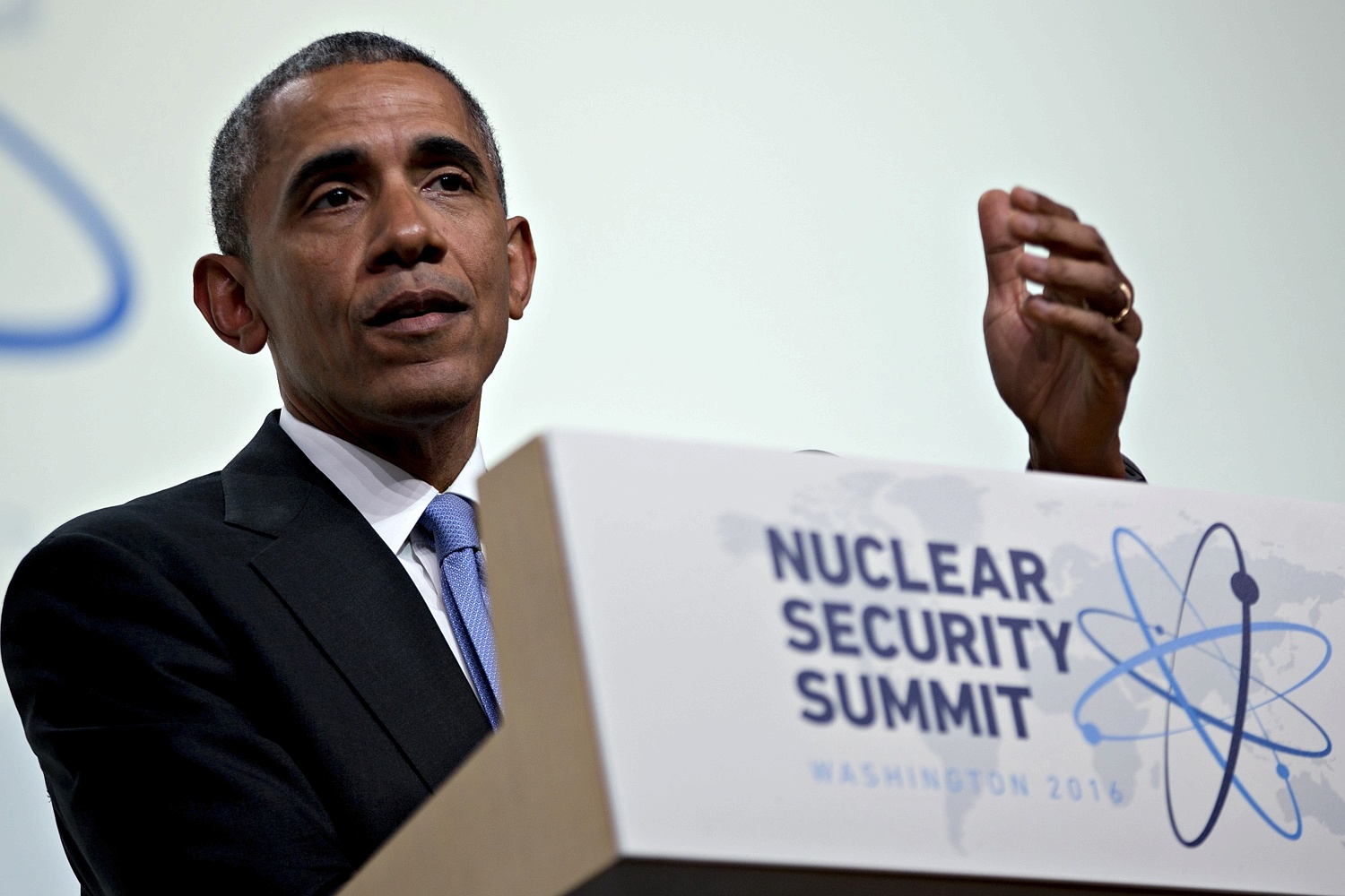 Barack Obama said even a small amount of radioactive material could kill or injure hundreds of thousands of people Andrew Harrer  Zuma Press  Corbis