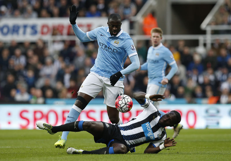 Newcastle United v Manchester City- Barclays Premier League