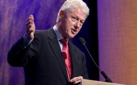 Bill Clinton clashes with Black Lives Matter protesters