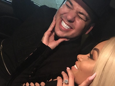 Blac Chyna and Rob Kardashian have hinted that they're engaged