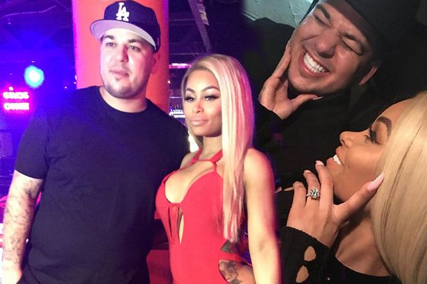 Blac Chyna and Rob Kardashian