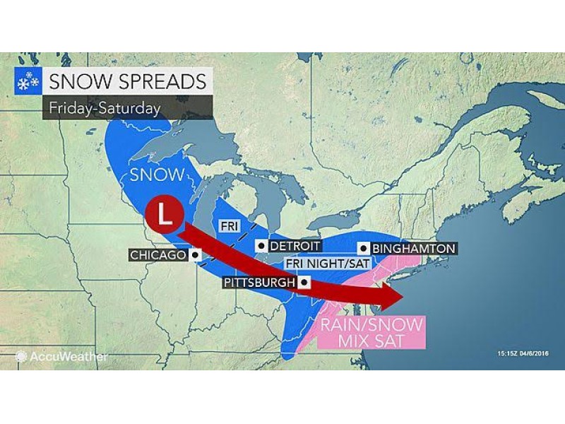 Initial Snow Accumulation Estimate Made for Norwich