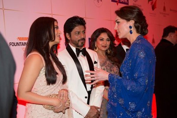 Shah Rukh Khan Wrote A Special Message For Prince William And Kate Middleton After The Royal Dinner