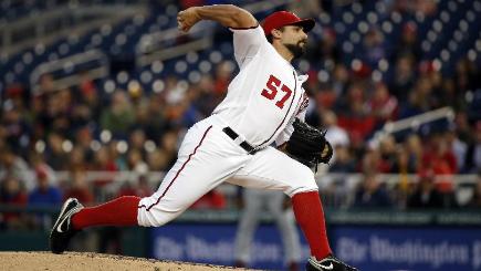 Tanner Roark was in good nick for the Washington Nationals