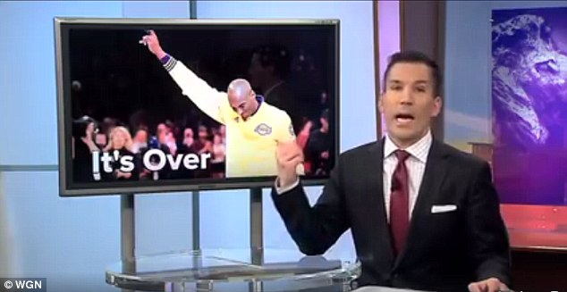 WNG Morning news sportscaster Pat Tomasulo went viral after going on an epic rant against Kobe Bryant following the legendary Los Angeles Lakers player's retirement on Wednesday night