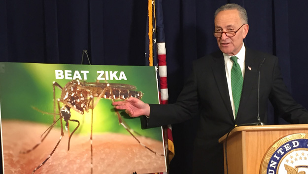 Charles Schumer Zika Virus