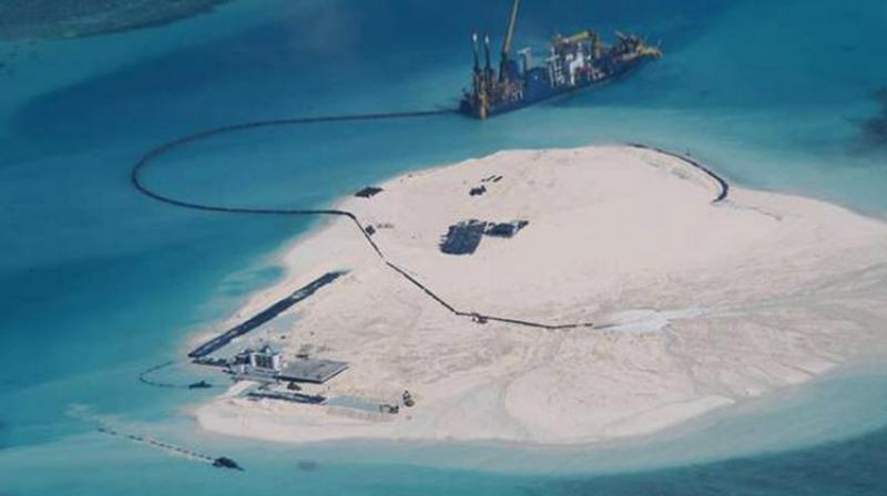 Experts have described this as China asserting its military power in the South China Sea