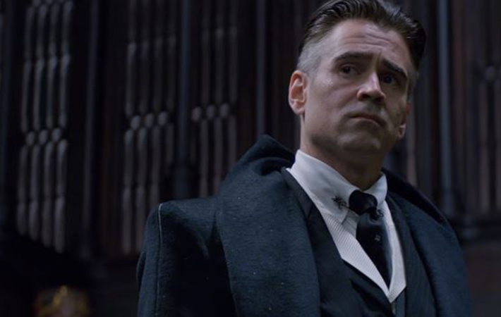 Colin Farrell as Percival Graves in'Fantastic Beasts and Where to Find Them