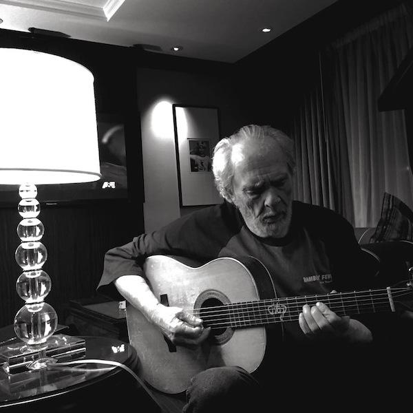 FILE- Singer  songwriter Merle Haggard accepts the ACM Crystal Milestone Award onstage during the 49th Annual Academy Of Country Music Awards at the MGM Grand Garden Arena