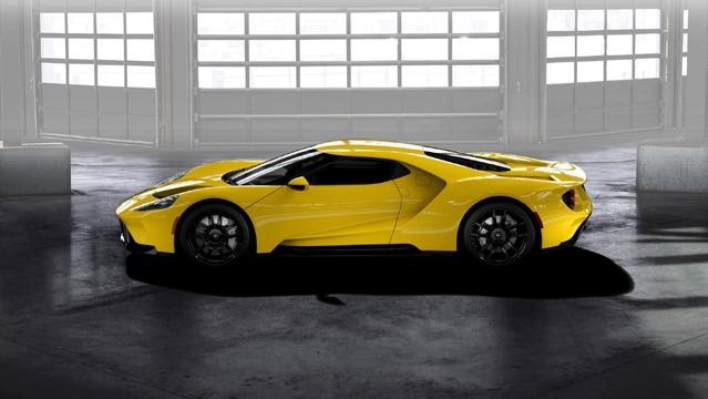 GT Configurator Triple yellow Ford GT profile