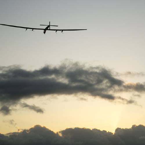 Kapolei Hawaii. The solar plane will fly a two-and-a-half day journey to Northern California