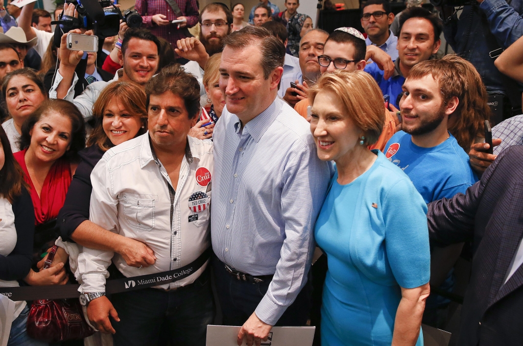 Carly Fiorina Being Considered As Ted Cruz' VP Pick