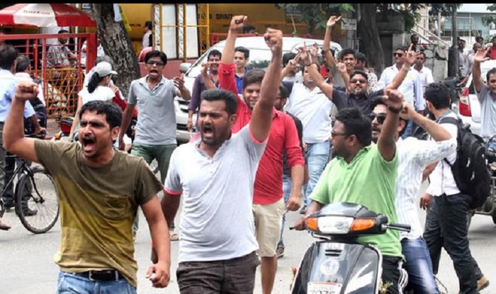 Patel protest turns violent in Gujarat town; curfew imposed