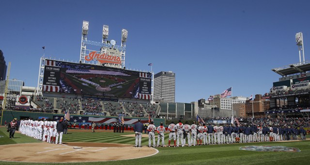 Red Sox score four times off Corey Kluber