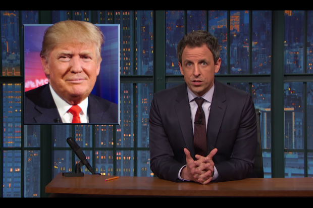 This is the Seth Meyers piece that best explains Donald Trump's buffoonery