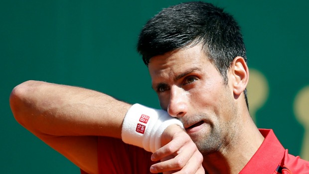 Novak Djokovic's first match on clay for 2016 did not go well losing for the first time on any surface since November