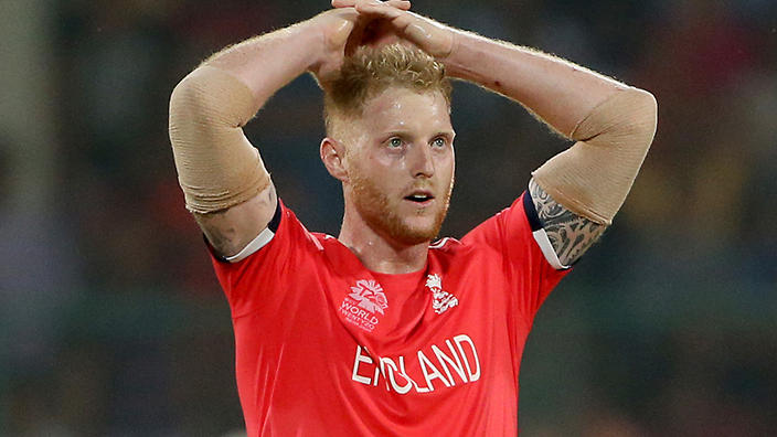 England all-rounder Ben Stokes says he was devastated after his last over at the World Twenty20