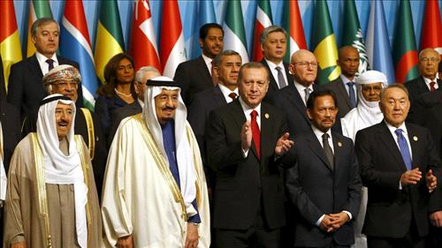 Erdogan hosts dinner in honor of Muslim heads of states